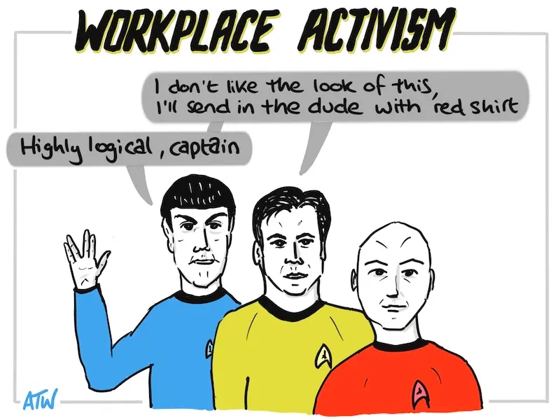 star trek activism